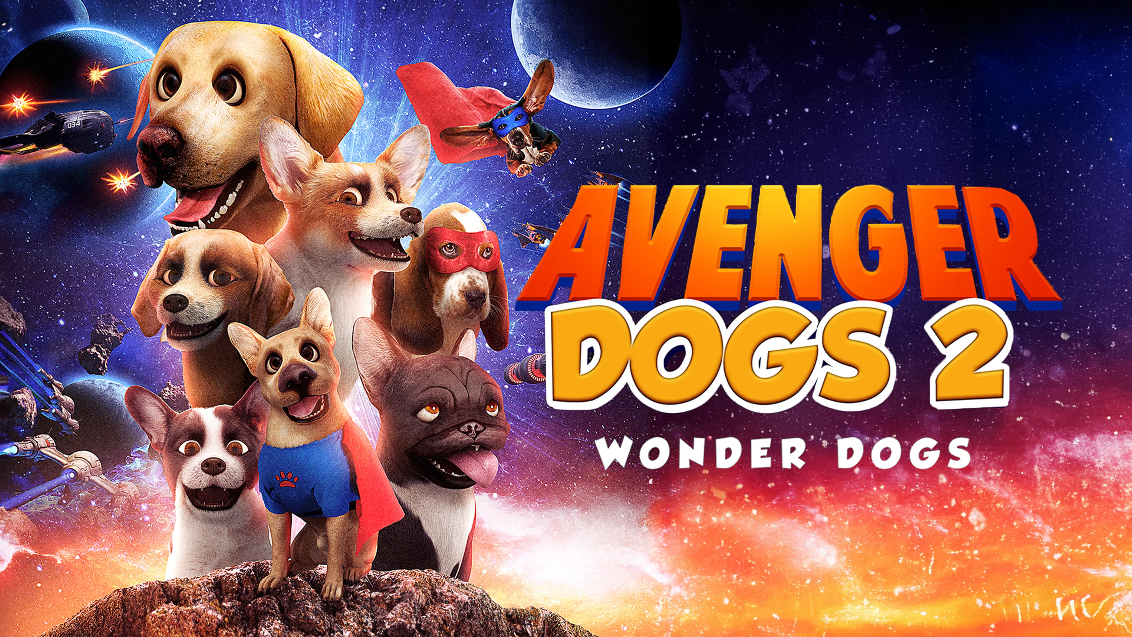 Avenger Dogs 2: Wonder Dogs poster
